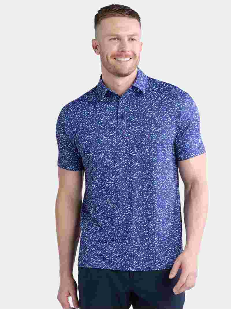 Birdie Bound Men's & Big Men's Novelty Print Golf Polo, Sizes S-5XL | Walmart (US)