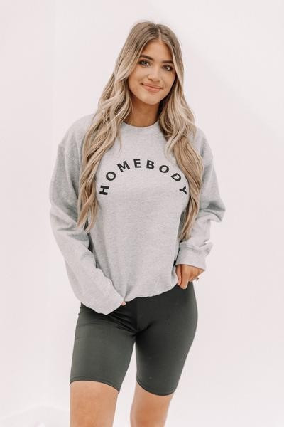 Homebody Crewneck Sweater | Lane 201 Boutique