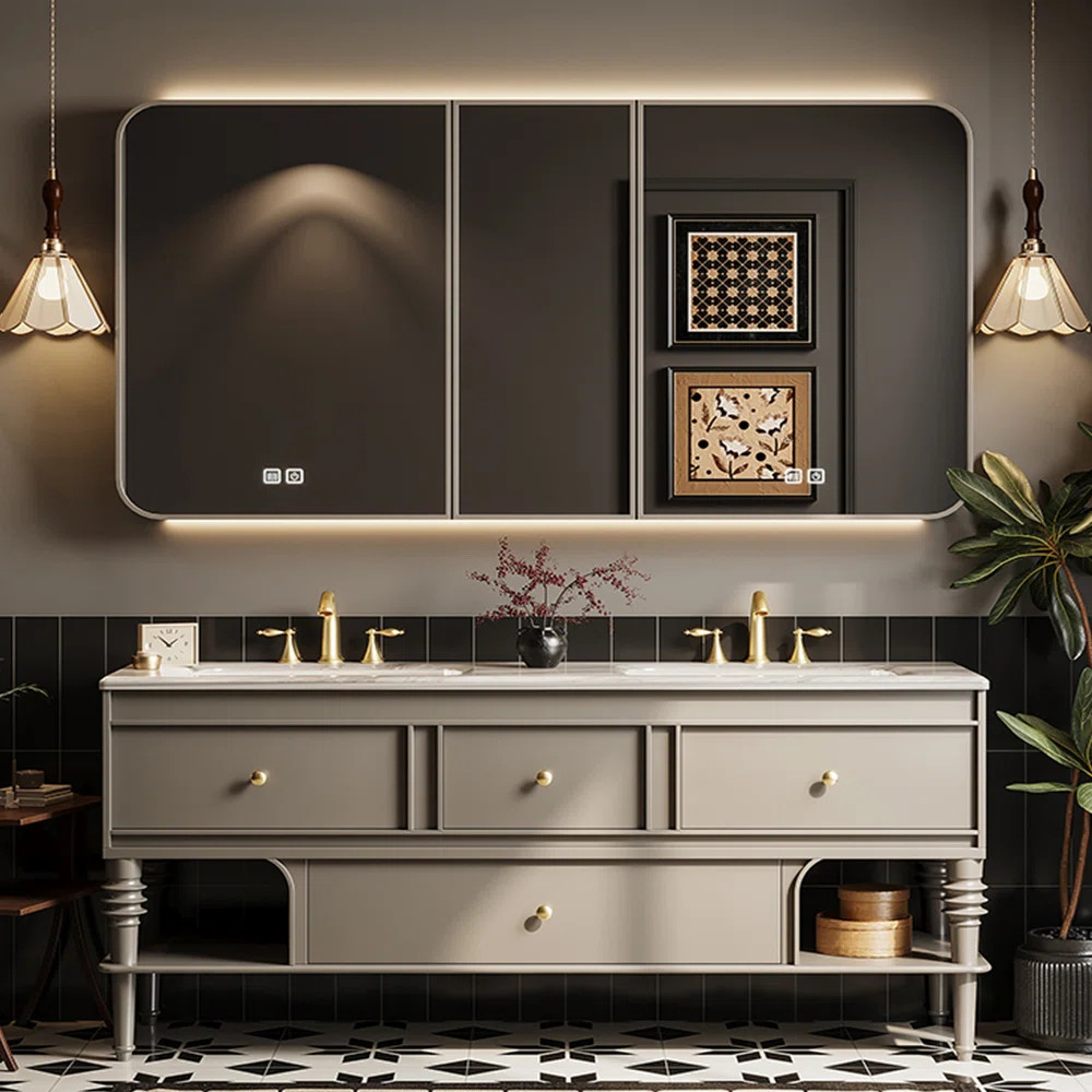French style retro bathroom cabinet. | Wayfair North America