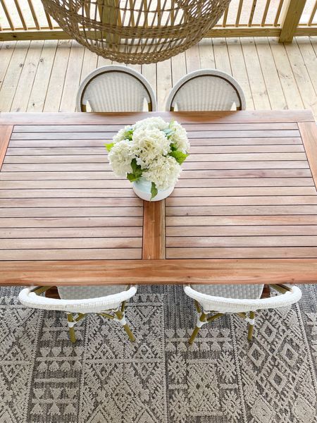 I refinished the top of our outdoor dining table after it had some damage to the original finish and I had no idea this beautiful wood was hiding underneath. Linking the table and what I used here:

#LTKfamily #LTKhome #LTKSeasonal