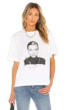 ANINE BING Ida Tee Ab X To Kate Moss Tee in White from Revolve.com | Revolve Clothing (Global)