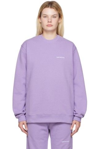 Purple SW Sweatshirt | SSENSE