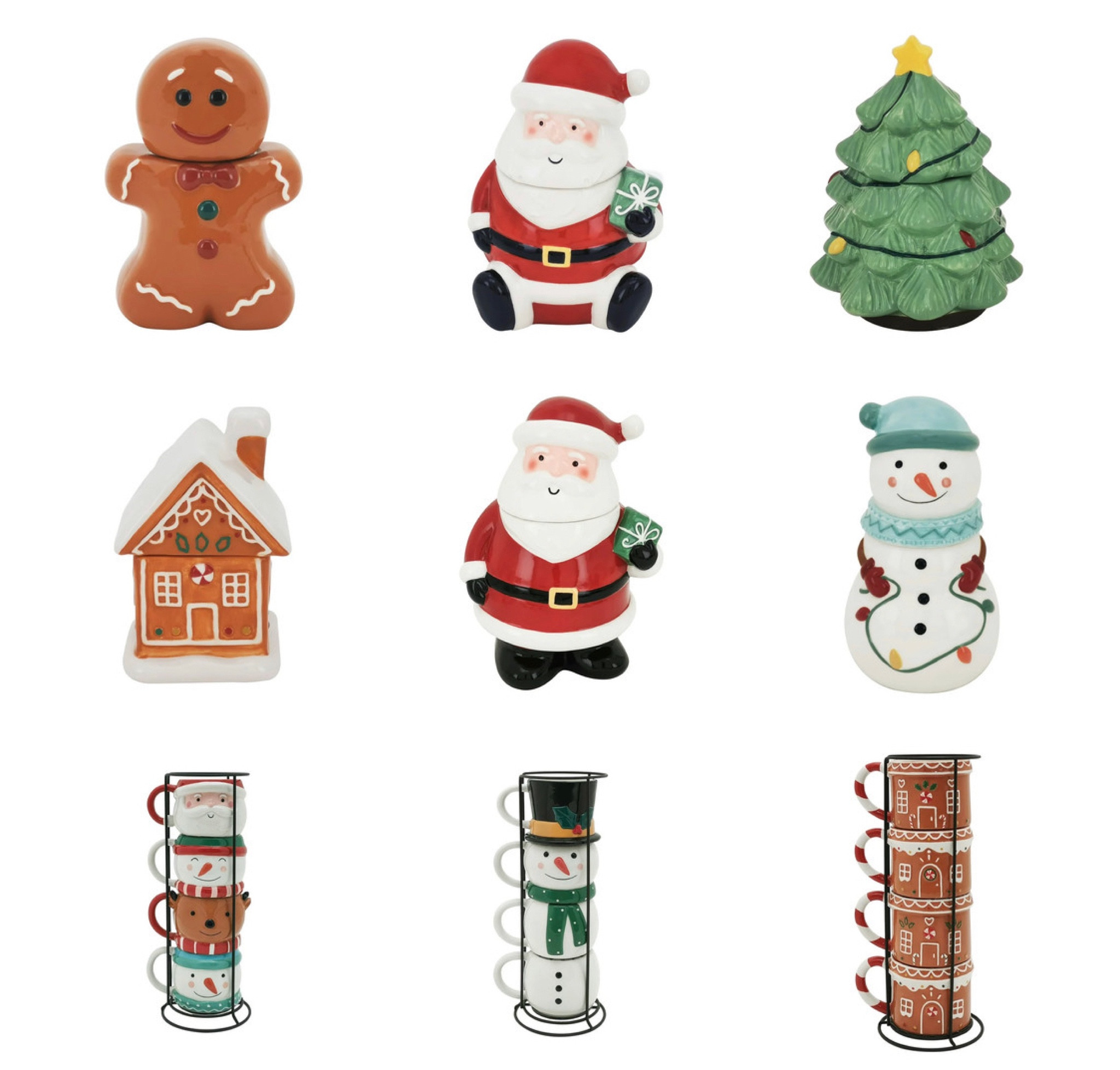 Cute cookie jars and mugs! Great gift exchange idea!

#LTKHoliday #LTKhome #LTKSeasonal