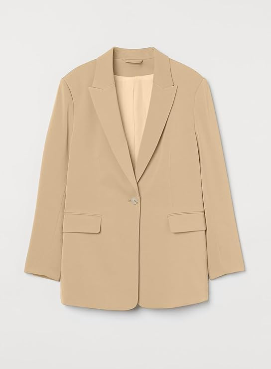 Dokotoo Womens 2024 Fashion Spring Lapel Collar Buttons Blazer Jackets for Women Business Casual | Amazon (US)