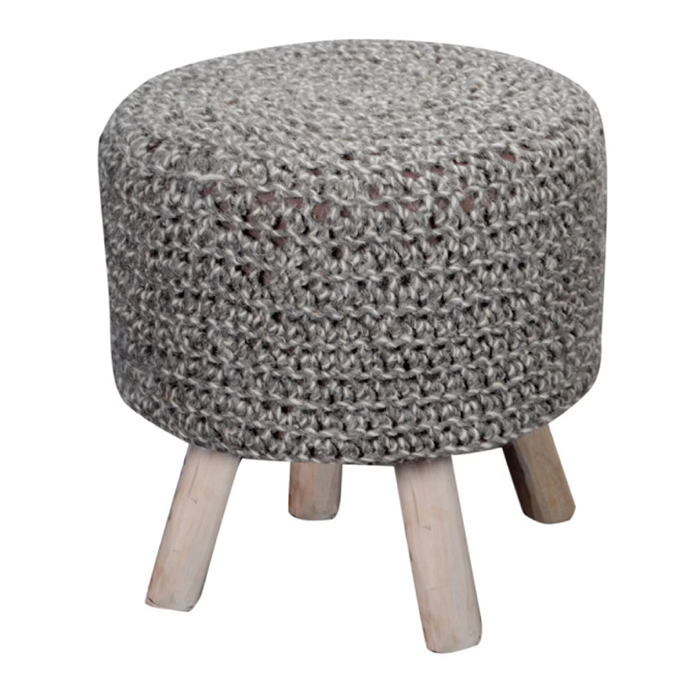 Montana Ottoman Stool - Gray - Christopher Knight Home | Target
