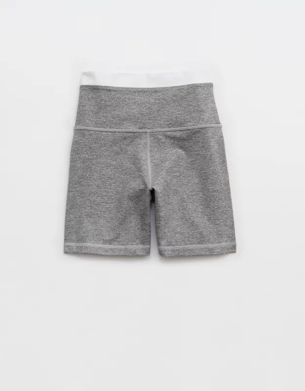 OFFLINE By Aerie The Hugger High Waisted 5" Colorblock Bike Short | Aerie