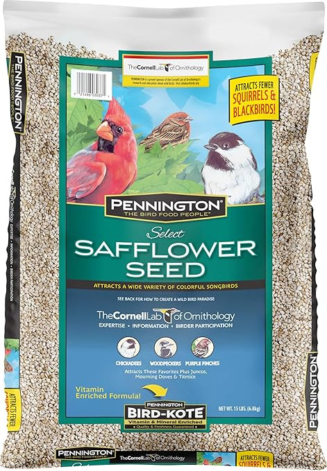 Pennington Select Safflower Seed 15 lb Bag | Amazon (US)