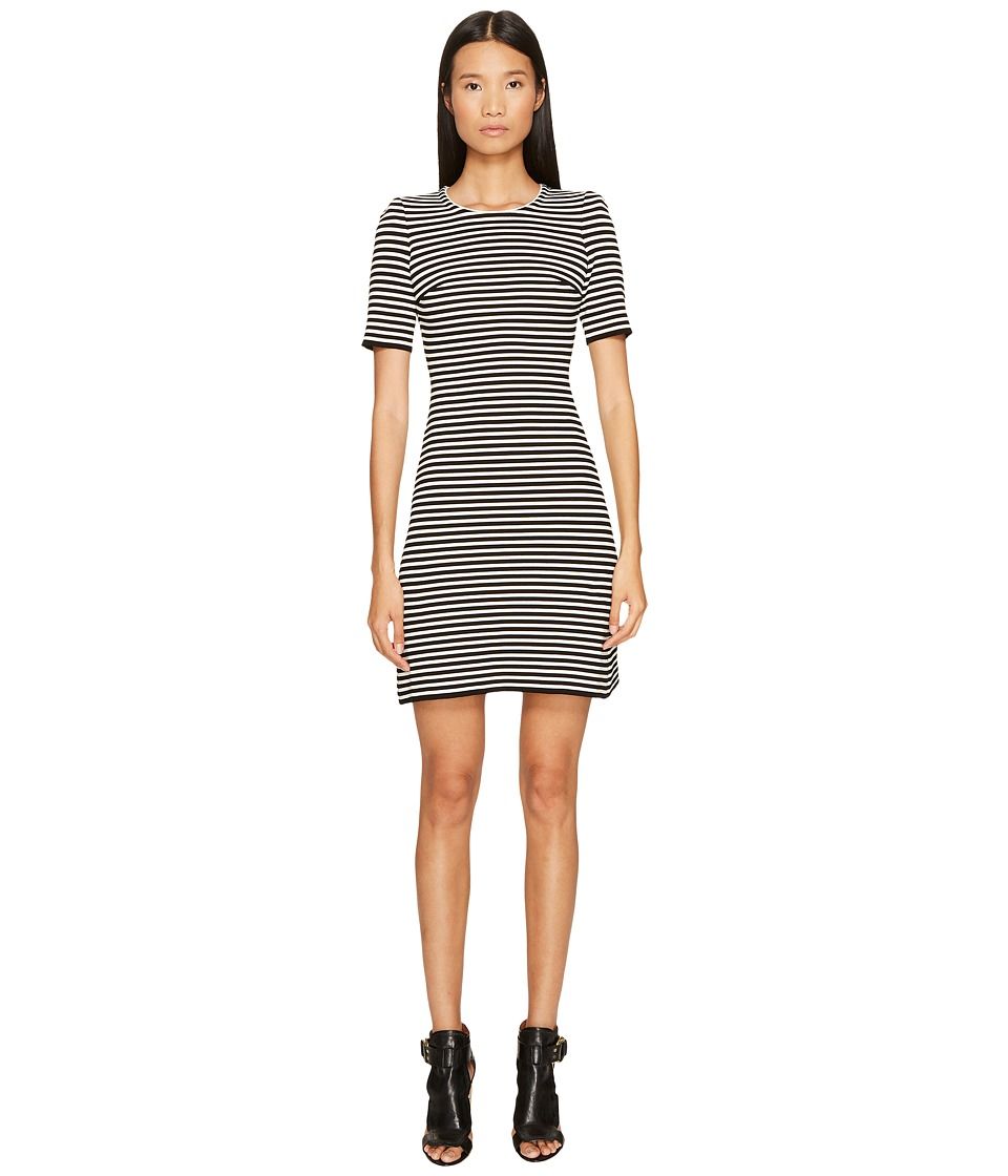 Sonia Rykiel - Rykiel Striped Dress (Black/White) Women's Dress | Zappos