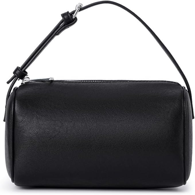 Women’s Suede Leather Shoulder Bag, Small Retro Crossbody Bag with Adjustable Strap, Underarm P... | Amazon (US)