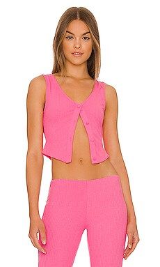 Camila Coelho Abby Top in Hot Pink from Revolve.com | Revolve Clothing (Global)