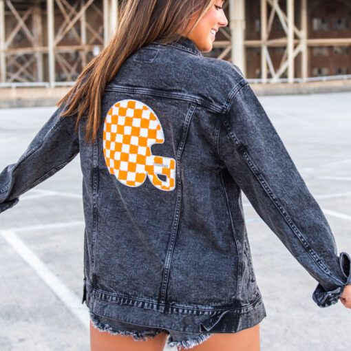 Chenille Patch Denim Jacket (3 colors, 3 styles) | Shop Southern Made & Southern Made Tees