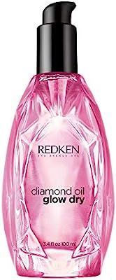 Redken Diamond Oil Glow Dry | For All Hair Types | Style Enhancing Oil Adds Shine & Protects From... | Amazon (US)