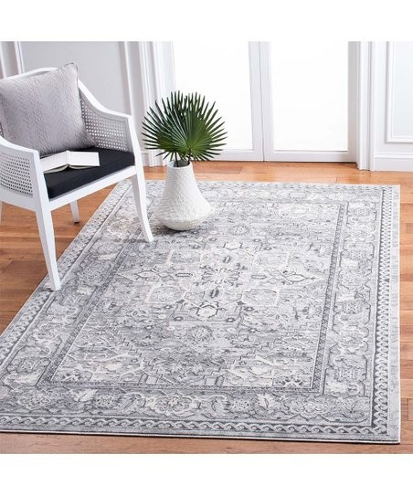 Cream & Gray Sasha Alhambra Rug | Zulily
