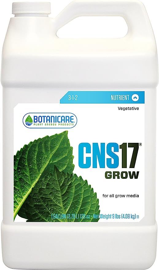 Botanicare HGC733210 CNS17 Grow Hydroponic Nutrient Fertilizer, 1-Gallon | Amazon (US)