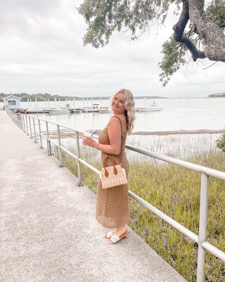 perfect dress for a dinner in Hilton Head Island ☀️ #coastal #lacedress #summerdress #summer #vacation #maxidress #zara 

Dress, bag, shoes - Zara 

#LTKfit #LTKstyletip #LTKSeasonal