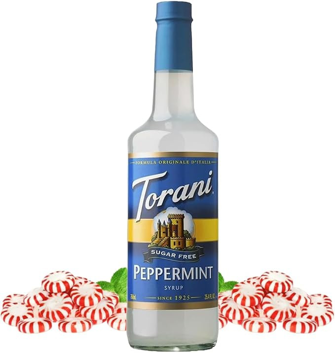 Torani Sugar Free Peppermint Coffee Syrup 750ml – Zero Calorie Drink Syrup for Coffee, Lattes &... | Amazon (UK)