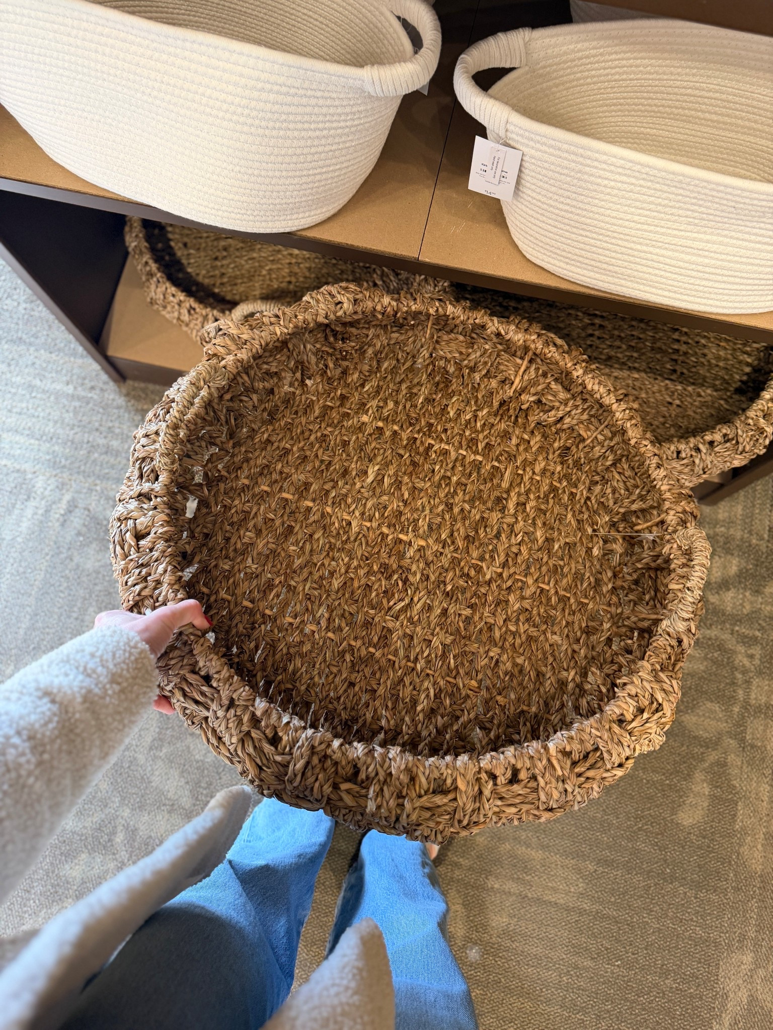 This designer look-alike tray is HUGE!

#LTKFindsUnder50 #LTKHome #LTKSaleAlert