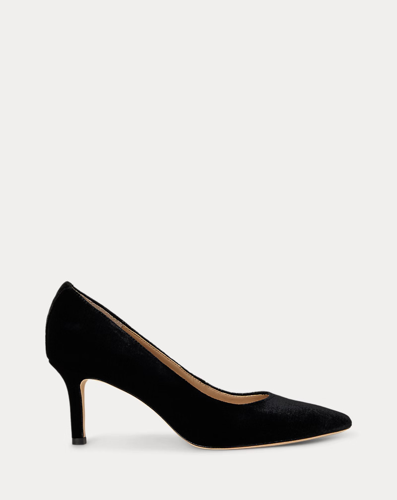 Lanette Velvet Pump | Ralph Lauren (UK)