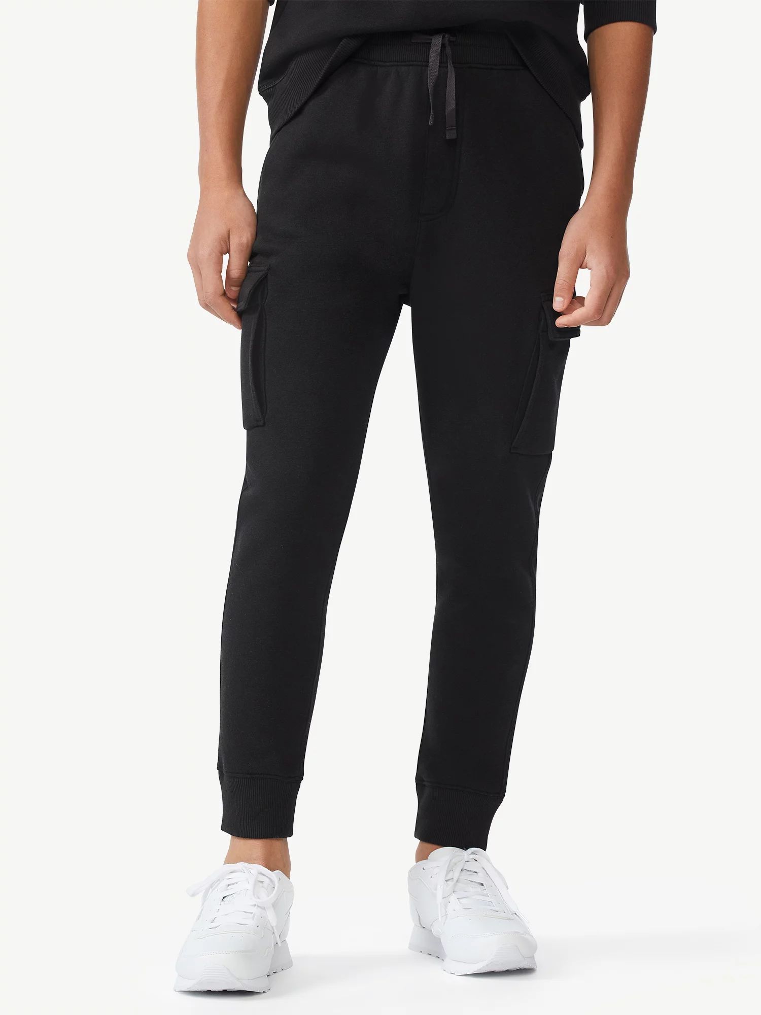 Free Assembly Boys Cargo Fleece Joggers, Sizes 4-18 - Walmart.com | Walmart (US)