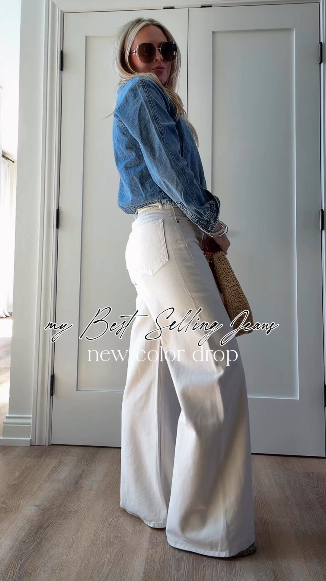 My best selling jeans that literally broke the internet are now in a new bone wash! 🤍 I did size up one in this color because it felt slightly more fitted than my other pairs & sometimes with lighter colors I like a little more room! 

Jeans. White jeans. White pants. Spring fashion. 

#LTKSeasonal #LTKgrwm #LTKootd