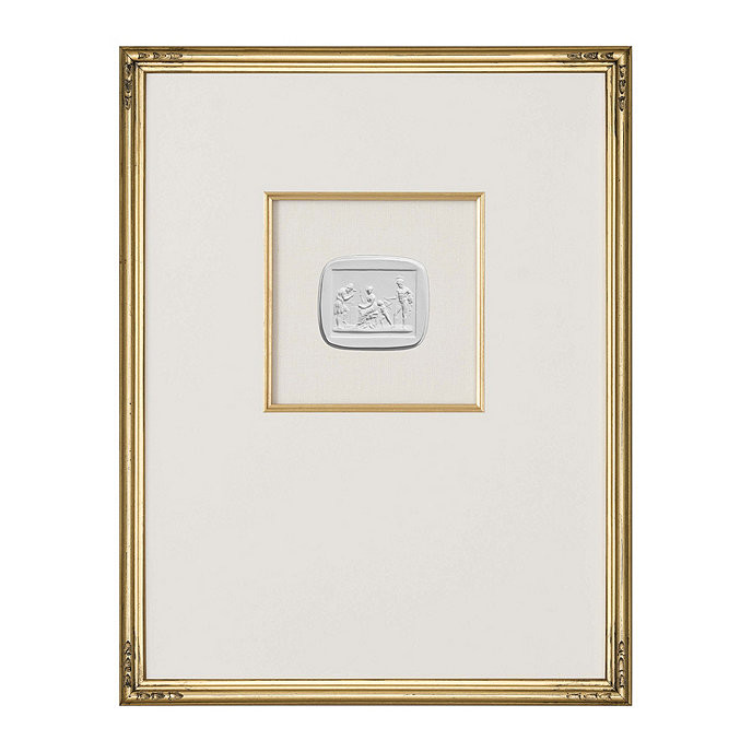 Intaglio in Gold Art | Ballard Designs, Inc.