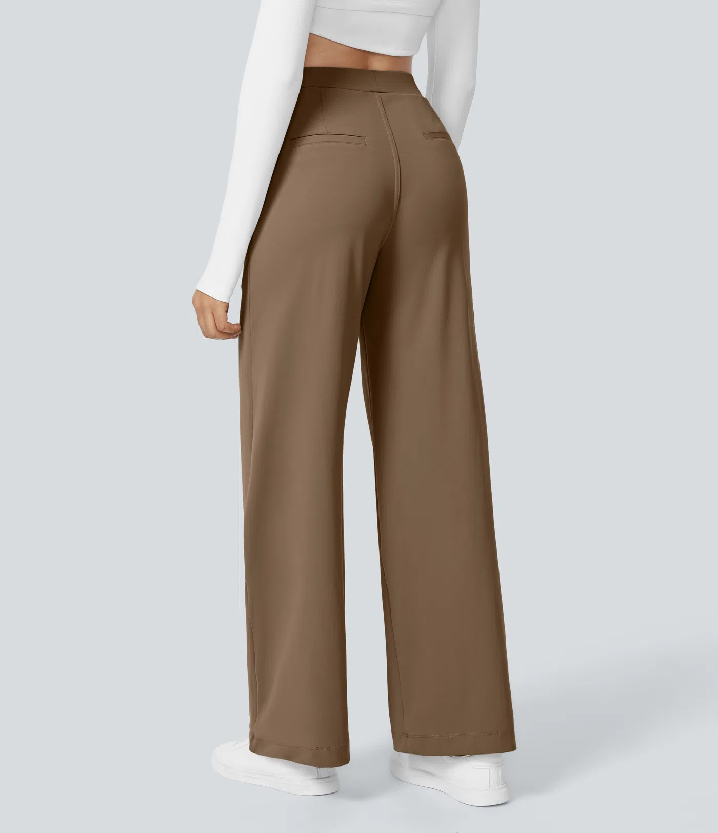 Women’s Halara Flex™ DayStretch High Waisted Pocket Straight Leg Work Pants - Halara | HALARA