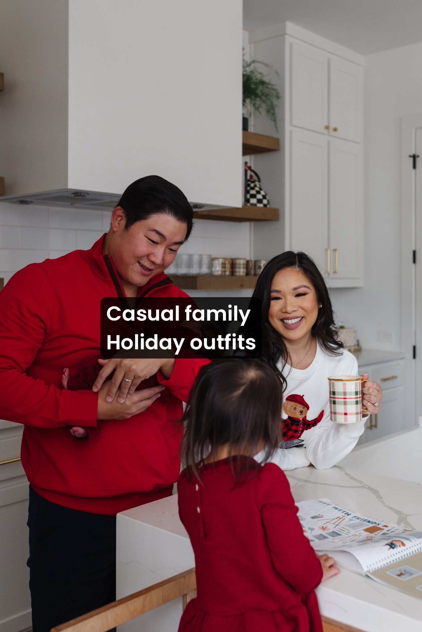 Casual family holiday outfits! Love Ralph Lauren Polo Bear for the whole family, but opted to get Johnny a jersey sweater instead. 

#LTKBaby #LTKKids #LTKHoliday