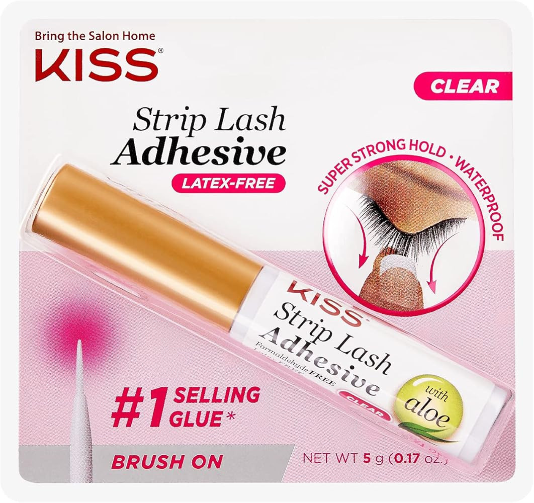 Latex Free Strip Eyelash Adhesive | Amazon (US)