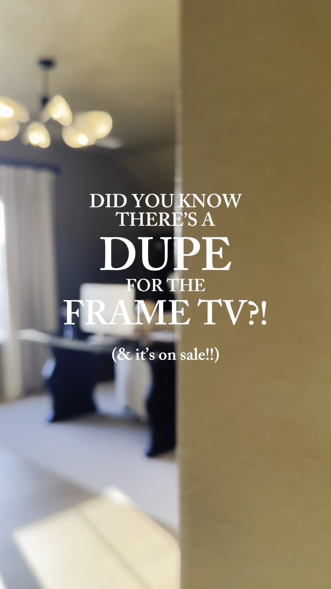 Frame tv dupe, the TCL NXTVISION is on sale for Memorial Day weekend!!

Linking everything else in my office as well!!

#LTKHome