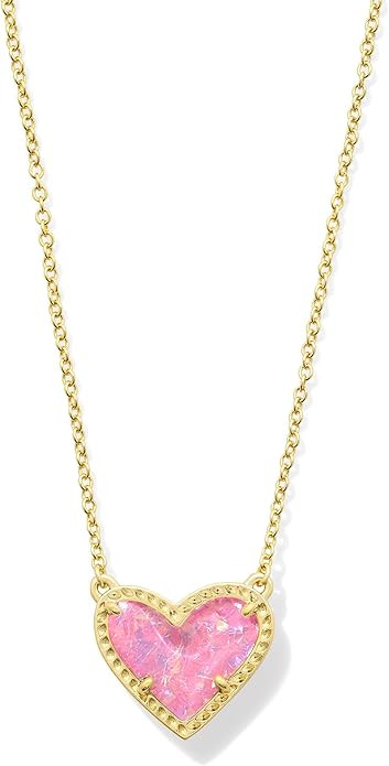 Kendra Scott Ari Heart Adjustable Length Pendant Necklace for Women, Fashion Jewelry | Amazon (US)