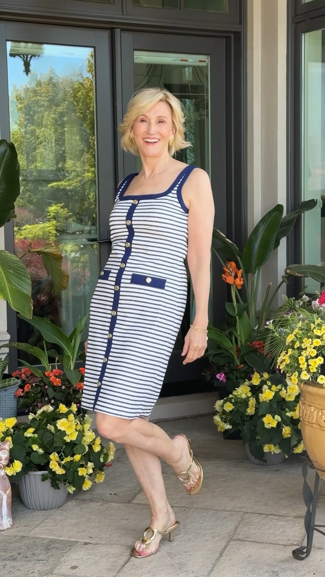 #macypartner I’ll be looking ship shape on my cruise this summer in this cute, striped tank dress with the nautical vibe.

I love how the elegant thong sandals pair with the buttons to create a chic, modern look! Fits true to size.

On sale now for 30% OFF  @macys!

Macy’s Friends & Family Sale - Enjoy the best value on the best brands with 30% off, 15% off Beauty, and earn Star Money. *exclusions apply*

06/09 to 06/14

#LTKSaleAlert #LTKOver40 #LTKSeasonal