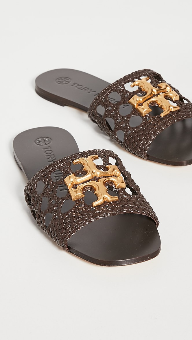Eleanor Woven Flat Slides | Shopbop