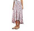 PRETTYGARDEN Women's Ditzy Floral Print Midi Skirt Boho Elastic High Waist Long Skirts for Women ... | Amazon (US)