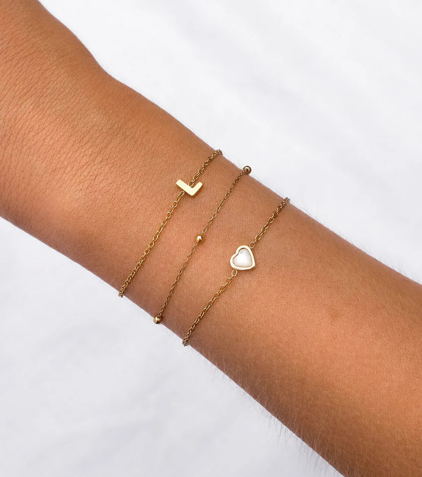 Sphere Chain Bracelet (Gold) | Abbott Lyon
