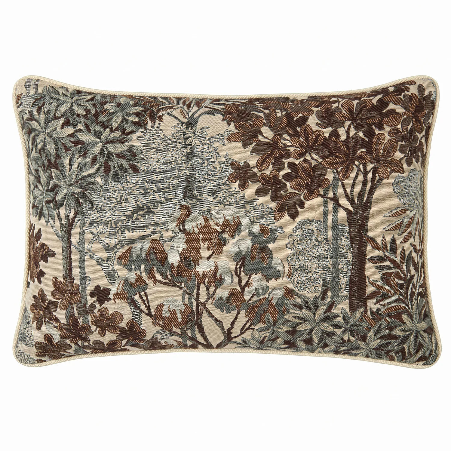 Tetbury Russet Lumbar Pillow - 15x23 | Kathy Kuo Home