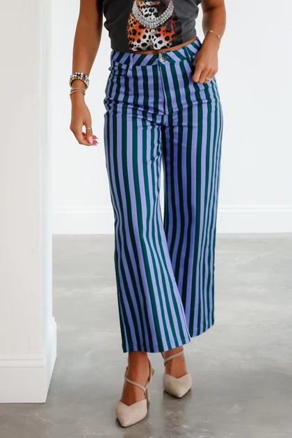 Polished Look Hunter Green Cropped Wide Leg Pant | The Willow Tree