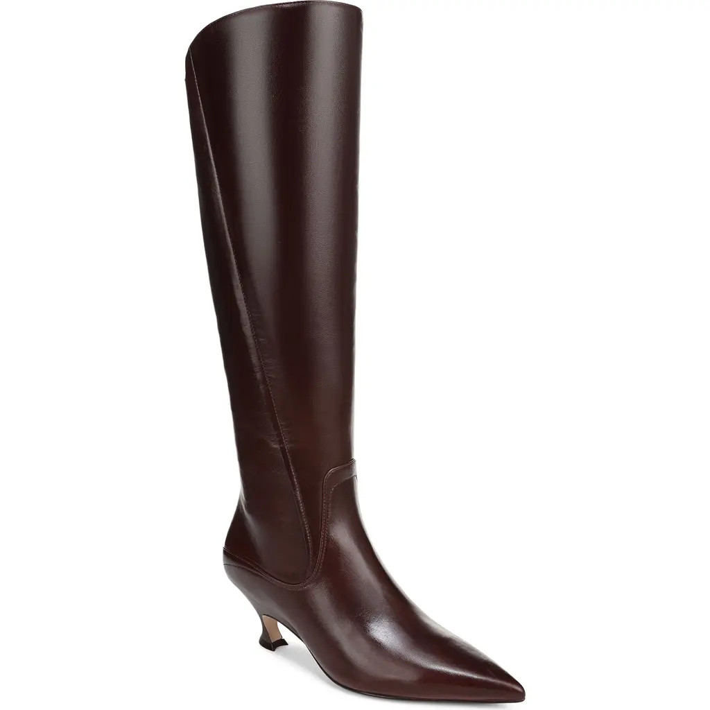 27 EDIT Naturalizer Pepper Kitten Heel Knee High Boot in Wine Red at Nordstrom Rack, Size 6.5 | Nordstrom Rack