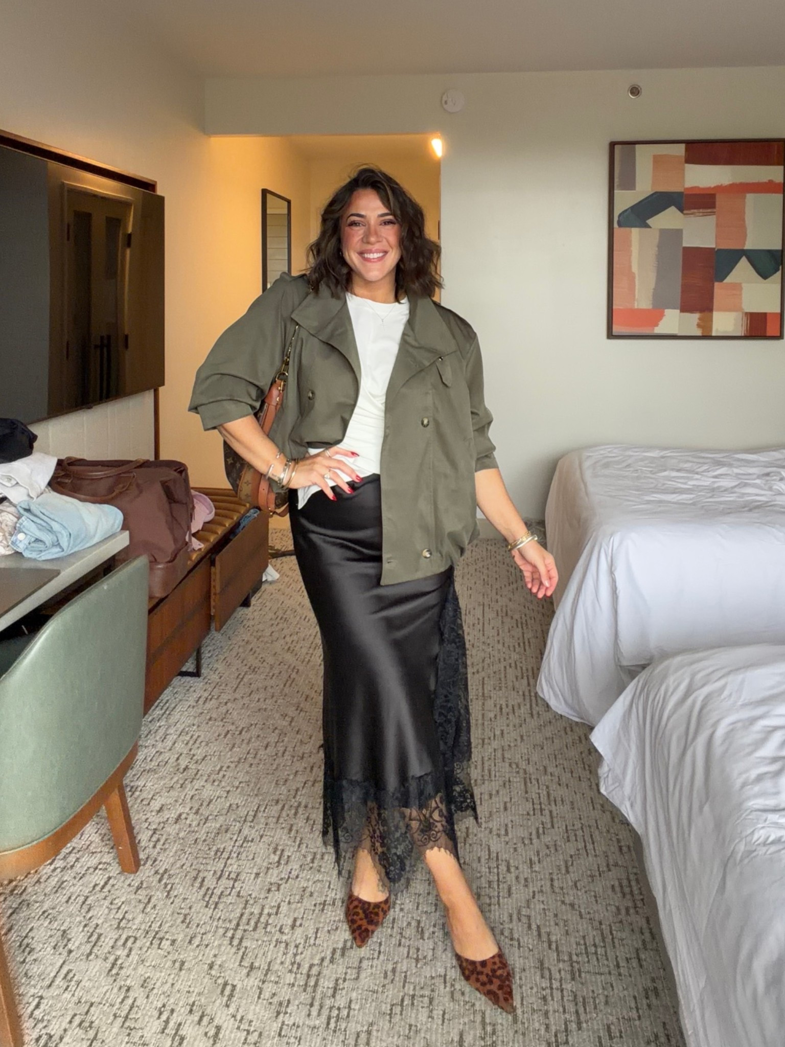Amazon creator summit day 1! Edgy chic fall outfit - head to toe Amazon!! 
Size L in everything! (Wish I did M in jacket)

#LTKootd #LTKSeasonal #LTKMidsize