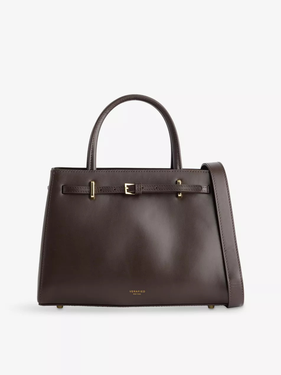 Book Leather Tote Bag 25 | Selfridges