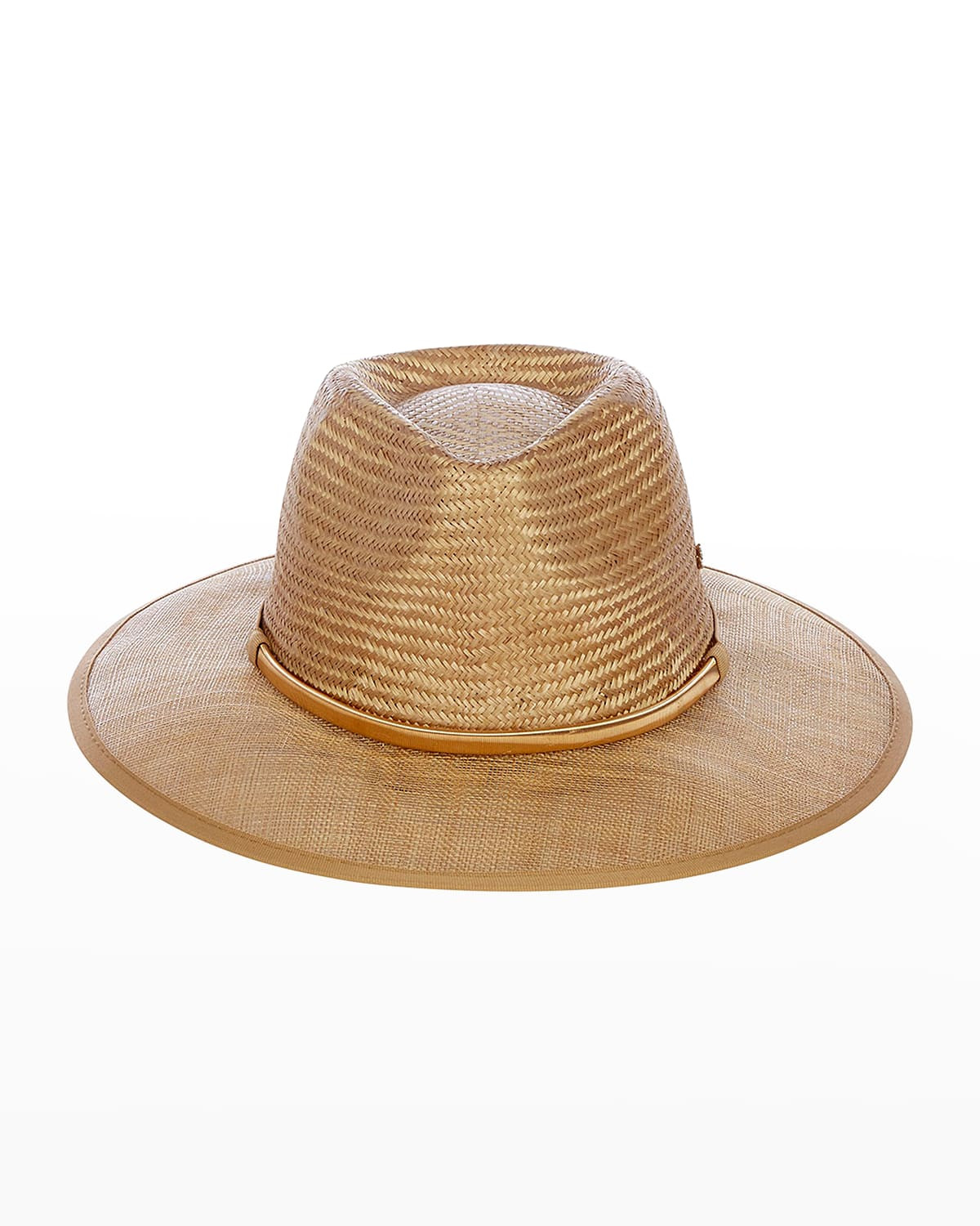 Simran Rancher Metallic Band Hat | Neiman Marcus