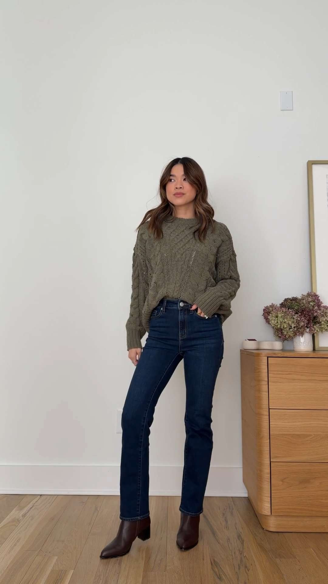  Sizing info: 
•green sweater size small
•jeans size 24 in a 26in inseam in midnight blue

petite fashion, get dressed with me, outfit inspiration, ootd, nashville outfit, Nashville influencer, petite style, vacation style, casual outfits, mom style, petite pants, spring outfits, spring outfit info, spring pants, spring outfit idea, spring top, spring bag, spring sweater, spring shoes, winter outfit, winter pants, winter outfit inpso, winter outfit idea, winter top, winter style, winter sweater, cozy sweater, cold weather sweater, jeans, denim, dark denim, dark wash denim, quince denim,  

 

#LTKPetite #LTKootd #LTKWorkwear