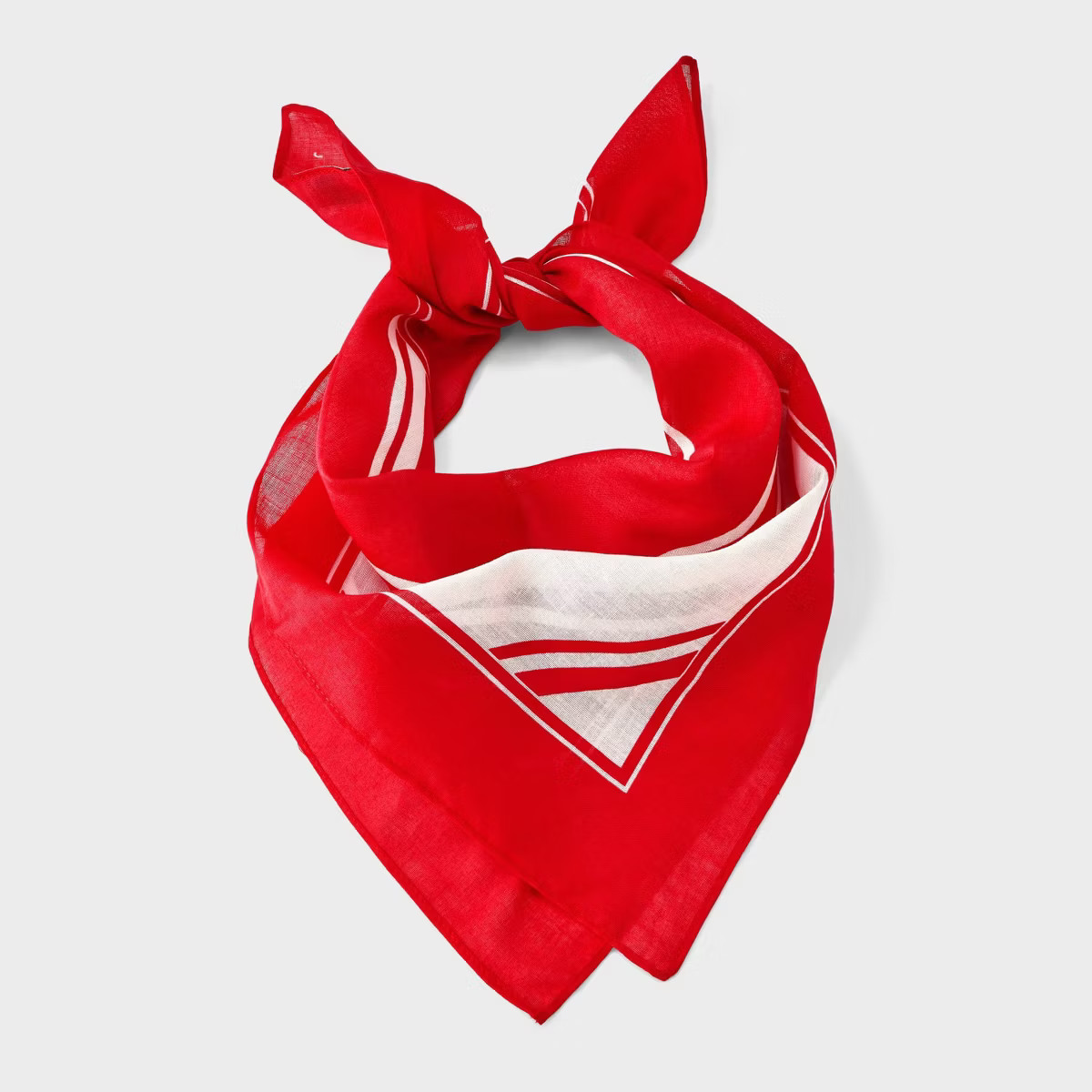 Striped Print Scarf - A New Day™ Red | Target