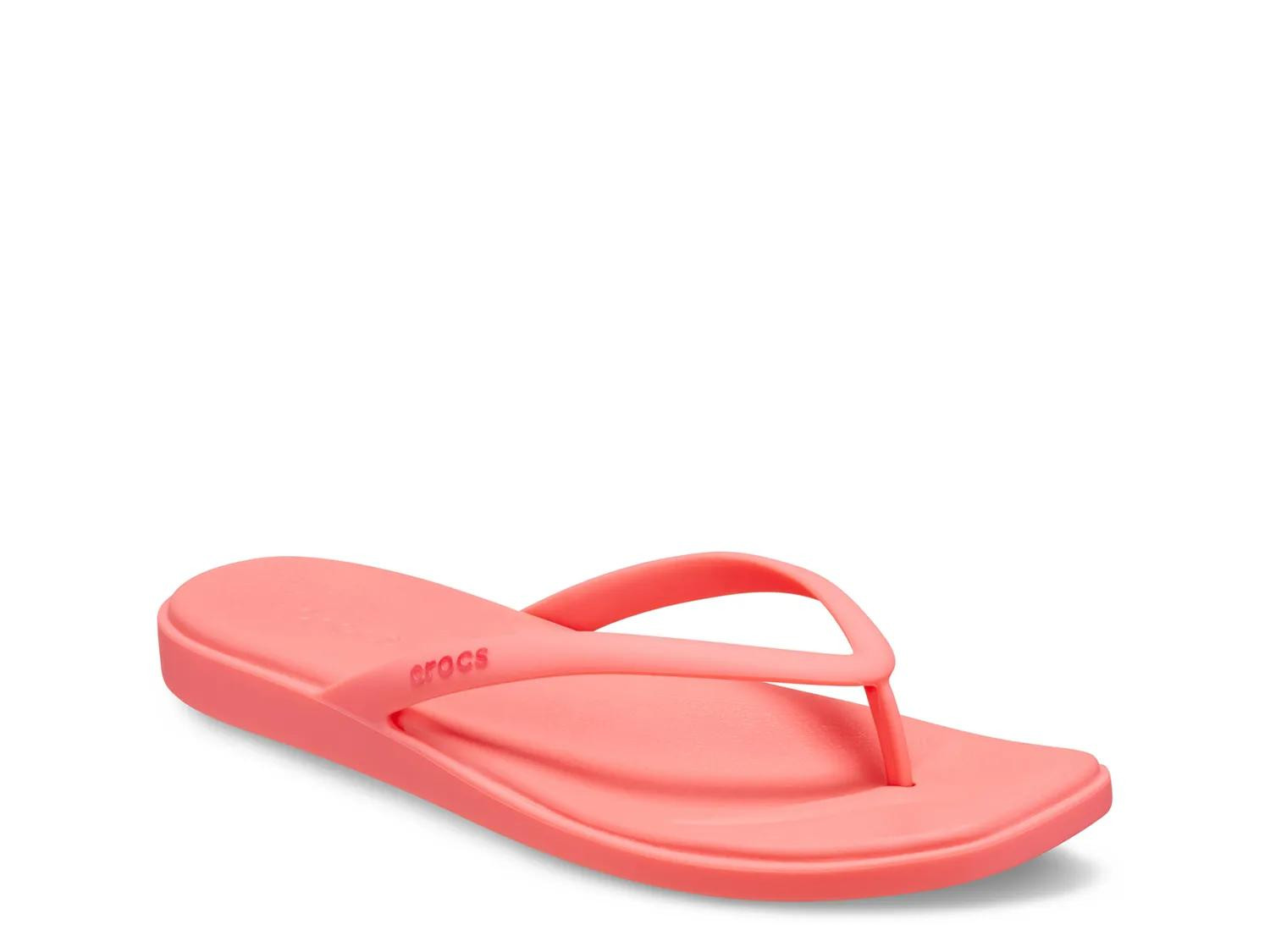Crocs Miami Flip Flop | Women's | Guava Pink | Size 6 | Sandals | Jelly | DSW