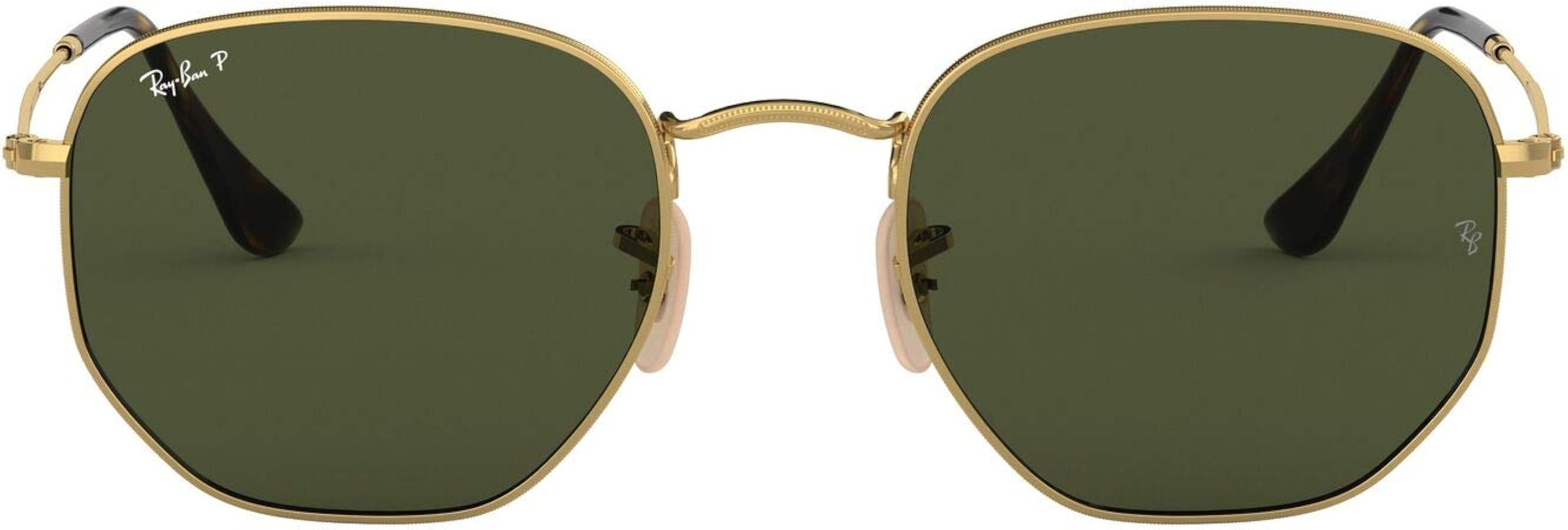 Ray-Ban RB3548N Hexagonal Flat Lenses Sunglasses | Amazon (US)