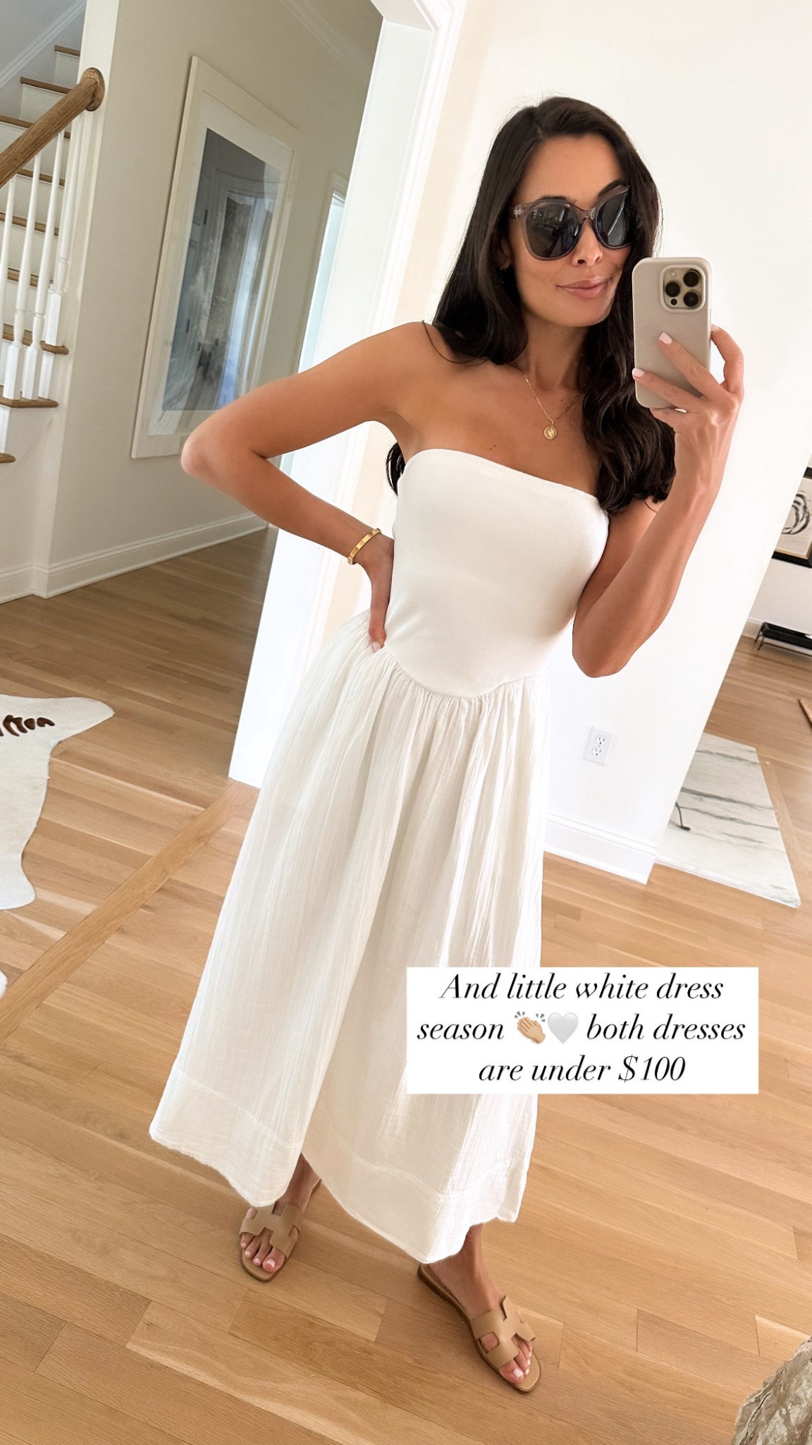 White dress, spring fashion, summer outfit. 

#LTKSeasonal #LTKFindsUnder100 #LTKFindsUnder50
