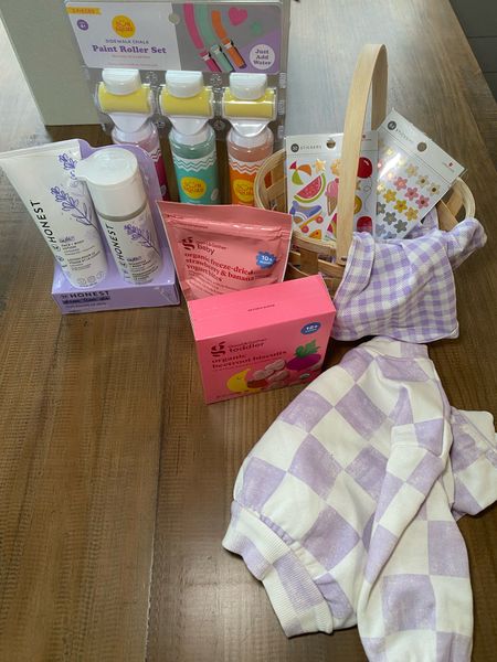 Easter basket inspo for toddler girl 