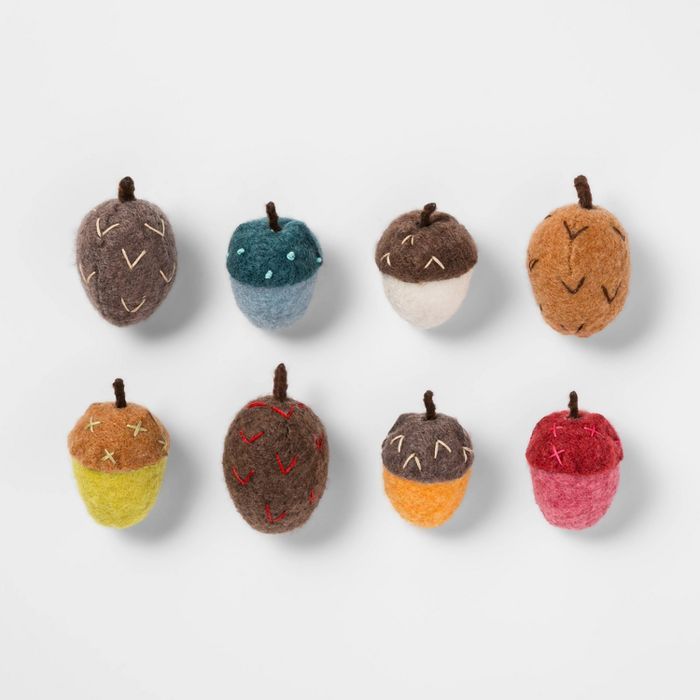 8pk Harvest Felt Filler Acorns - Spritz™ | Target