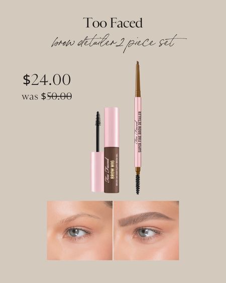 I love this brown detailer 2 piece set! Make your brows look thick and defined. It helps define arches and fill in where needed to make your brows look fuller. Easy to apply and wear for 12 hours! Also come in 3 different colors to get a brow color match.

#ad


#LTKsalealert #LTKbeauty #LTKHoliday