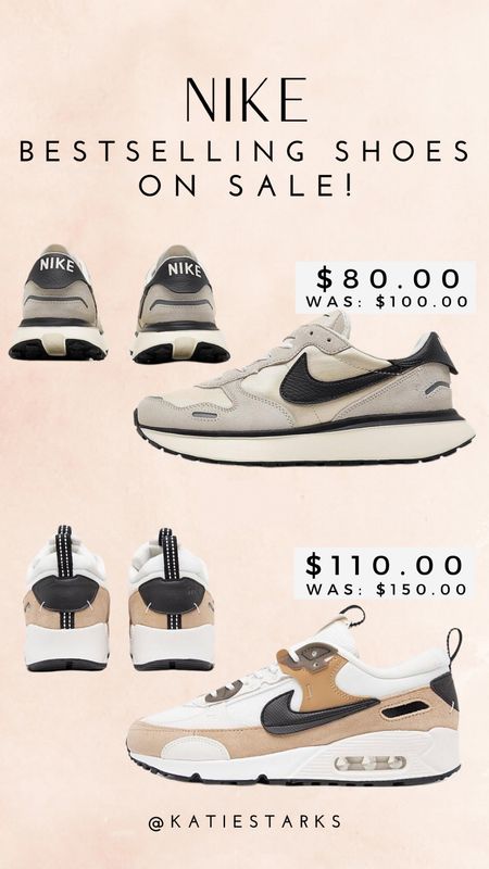 These bestselling Nike athletic shoes are on sale! Love these neutral colors!

#LTKsalealert #LTKshoecrush #LTKfitness