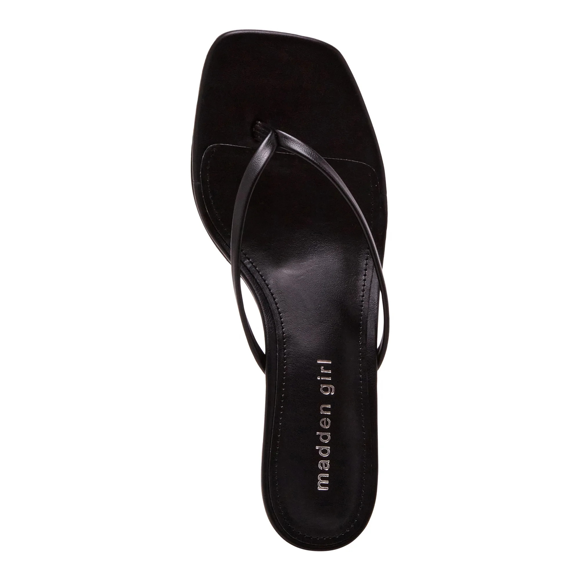 Madden Girl Women's Charlene Thong 2 inch Kitten Heel Sandal | Walmart (US)